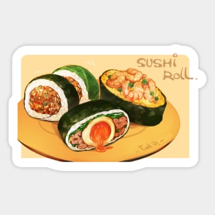 Sushi - Eat up Sticker